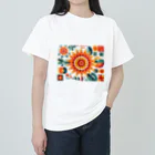 太陽の光に包まれて　Wrapped in Sunlightの太陽のキスに包まれて ヘビーウェイトTシャツ