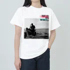 nijiiro-kujiraのバイクライフを楽しむシリーズ Heavyweight T-Shirt