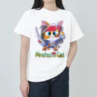 FRANK-ZAKKA2のパイレーツ・キャット ヘビーウェイトTシャツ