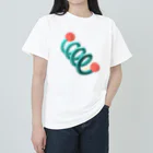 chemchemiの近未来コイル ヘビーウェイトTシャツ