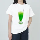 喫茶レストラン丘/のぼるさんのクリームソーダ(切り抜き画像) Heavyweight T-Shirt