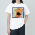 くろだまやさんのイエローラブラドールレトリバーどんたん Heavyweight T-Shirt