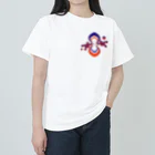 梅雨前線の数字デザインシリーズ「8」 Heavyweight T-Shirt