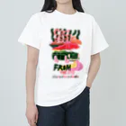 clareclaredoodleのA Green Classical Car ヘビーウェイトTシャツ