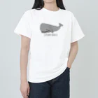 1/2のゆるふわマッコウクジラ Heavyweight T-Shirt