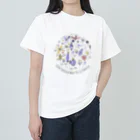 jamfish_goodiesのGrow Through 花柄 Heavyweight T-Shirt