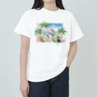 ぽっちゃりZOOのインコT Heavyweight T-Shirt