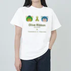 くりむしようかんのオリーブリボン×テワタサナイーヌ＆天渡早苗 Heavyweight T-Shirt