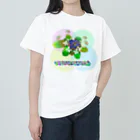 『NG （Niche・Gate）』ニッチゲート-- IN SUZURIの〇絵『額紫陽花h.t.』 Heavyweight T-Shirt