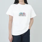 mikeinuyaのカラフルバニちゃん ヘビーウェイトTシャツ