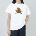 ミシシッピニオイガメの、こてちゃんのコテちゃんだよー！ Heavyweight T-Shirt