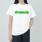 skamuzik a go goのskamuzikミドリ ヘビーウェイトTシャツ