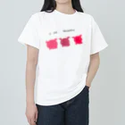 tsukino_tsunoのめんだこ３匹 ヘビーウェイトTシャツ