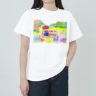 piccolokkoのピクニック ヘビーウェイトTシャツ