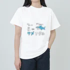 zigedonのサメンタル ヘビーウェイトTシャツ