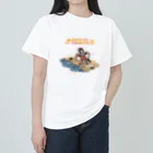 puffer_birdsのサマー文鳥(桜文鳥) ヘビーウェイトTシャツ