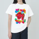 MAのカラフル金魚 Heavyweight T-Shirt