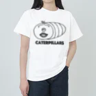 caterpillarsのイモムシ ヘビーウェイトTシャツ