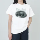 キツネサンビキのFox＆Skull Heavyweight T-Shirt