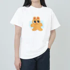 HAPPY.HAPPY.CRAZYのうさぎ ヘビーウェイトTシャツ