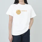 マッチングマリナ公式のゴールドロゴダティ Heavyweight T-Shirt