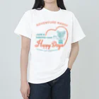 ジェイキーとずぼらちゃんのお店のじぇきずぼハート ヘビーウェイトTシャツ