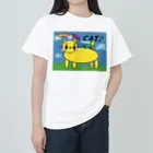 みにょ子の猫～お盆ver～ Heavyweight T-Shirt
