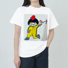 がりがりきゅんの落書きのエボチキくん　アタァーver ヘビーウェイトTシャツ