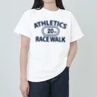 sports_tower スポーツタワーの競歩(きょうほ)・20km・陸上競技・グッズ・オリジナル・デザイン・Tシャツ・陸上部・ロード・男子・女子・RACE WALK(競歩)・レースウォーク・かっこいい・かわいい・アスリート・選手・競歩走・入賞・有望 ヘビーウェイトTシャツ