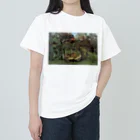 世界美術商店の飢えたライオン / The Hungry Lion Throws Itself on the Antelope Heavyweight T-Shirt