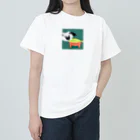 アート・ウィズ・スタイルのゆるキャライラスト Heavyweight T-Shirt