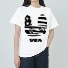 ZuRUIのUSA Heavyweight T-Shirt