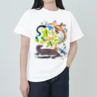 みなとまち層の世界のドラゴンたち Heavyweight T-Shirt