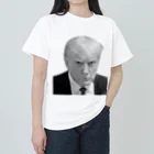 NEWYORK TREND STUDIOのDonald Trump mug shot(ドナルド・トランプ マグショット) ヘビーウェイトTシャツ