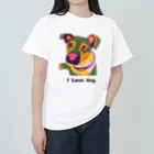 ZENDENのかわいいワンちゃん ヘビーウェイトTシャツ