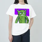 おじさんショップの可愛いモンスター ヘビーウェイトTシャツ