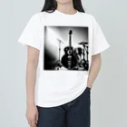 animaltennensuiの音楽の心・白黒で描かれた情熱の瞬間 Heavyweight T-Shirt