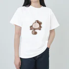 みょんの怠惰を極めたるタヌキくん ヘビーウェイトTシャツ