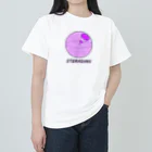 Jun-Yaの立体角(パープル) Heavyweight T-Shirt