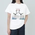 T--の丹頂鶴1 ヘビーウェイトTシャツ