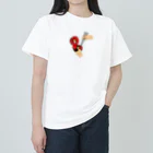 ヘンテコデザイン専門店　SYUNLABOのわんこそば ﾓｼﾞﾅｼ Heavyweight T-Shirt