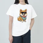 lilymummy リリマミのイカした柴犬 ヘビーウェイトTシャツ