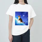 ふあもこキャットランドのステラキャットチェイサー Heavyweight T-Shirt