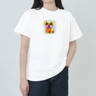 dogcatanimalの可愛いマルチーズグッズ Heavyweight T-Shirt