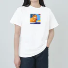 SFFのドット絵ハムスター ヘビーウェイトTシャツ