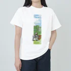 BAD_BATCHの さまよう十字軍 背景付き Heavyweight T-Shirt