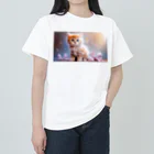 はんなり女史の夢見る猫 Heavyweight T-Shirt