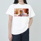 はんなり女史の夢見る猫2 Heavyweight T-Shirt