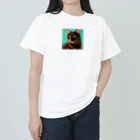 Satochuのハバナブラウン ヘビーウェイトTシャツ