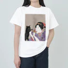 keeeeeep smilingの鰻を愛してる会 ヘビーウェイトTシャツ